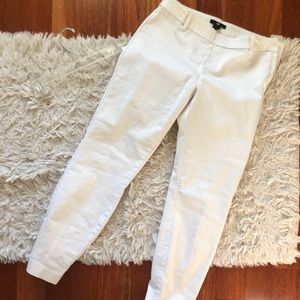 HM: White ankle pants